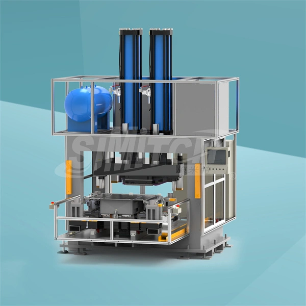 Integrated stove riveting equipment